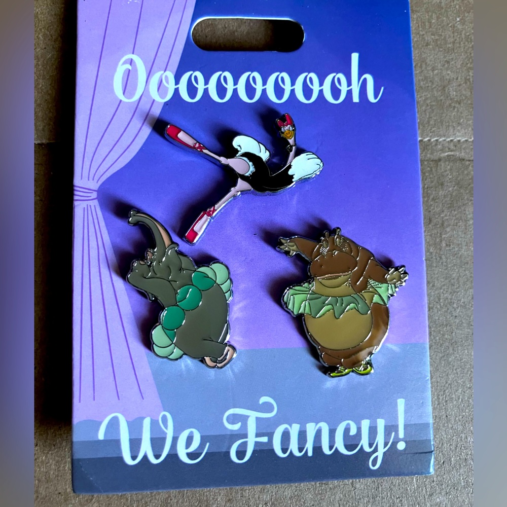 Disney Parks Ostrich & Elephants From Alice in Wonderland